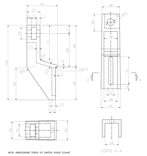 Suporte Lateral